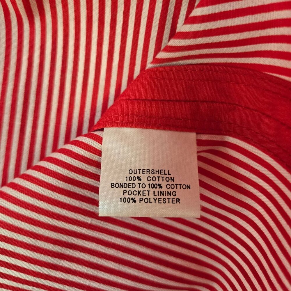 Talbots Toggle Closure Cotton Jacket Size Medium - image 6